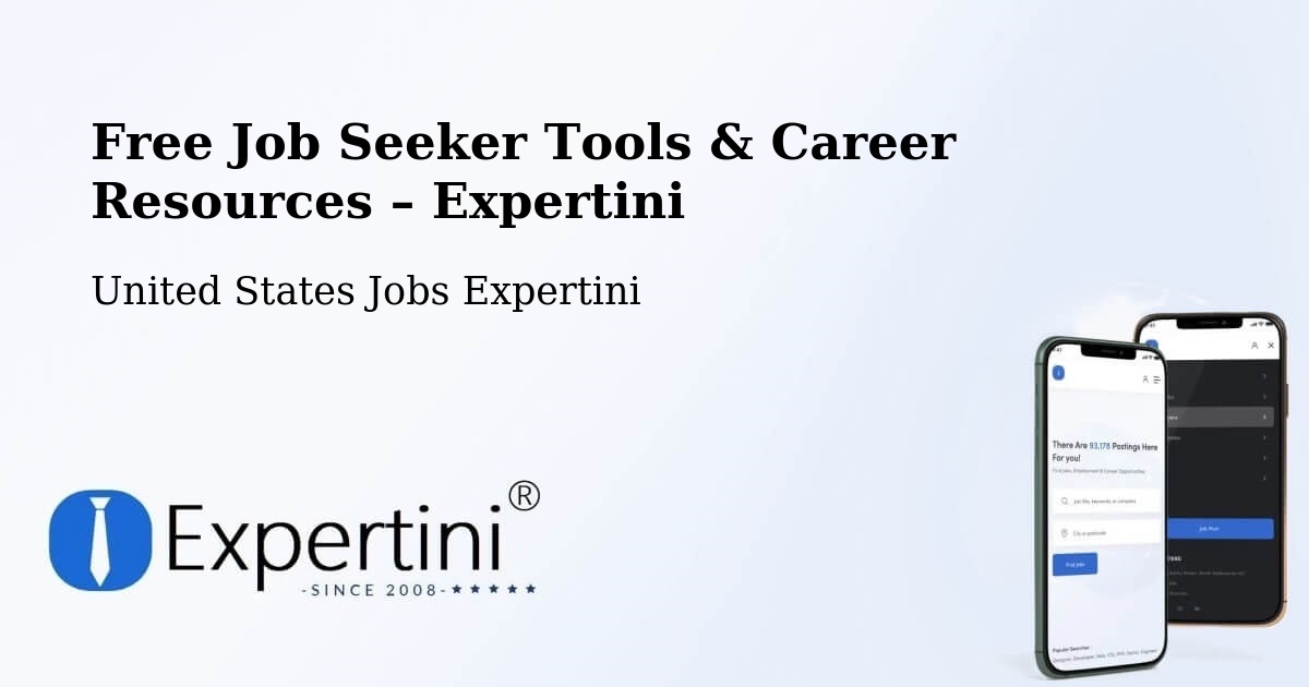 Free Job Seeker Tools & Career Resources – Plainview - Plainview, United States Jobs Expertini